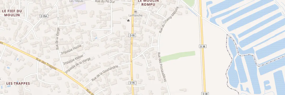 Plan du 5 Rue des Primaudières à L’Épine