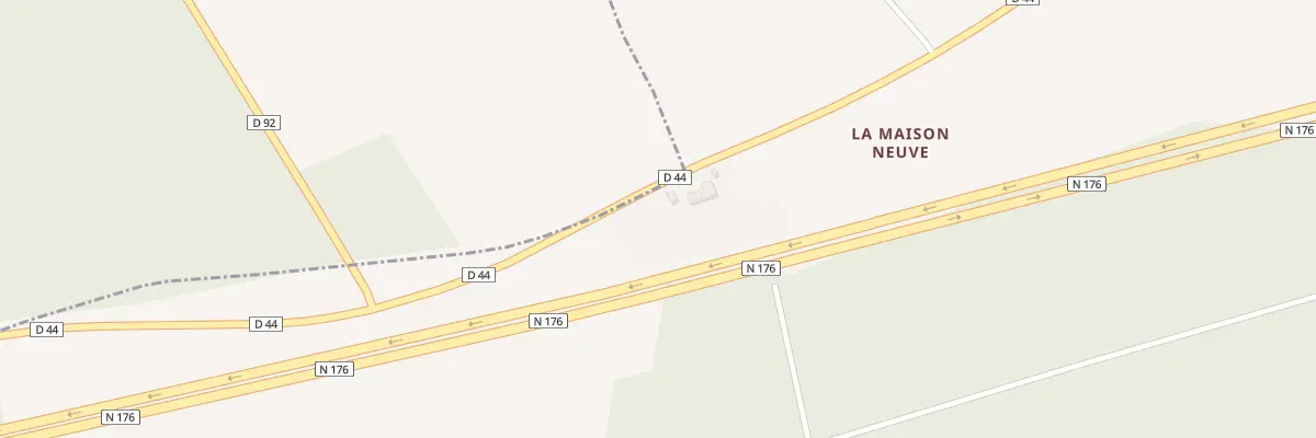 Plan du 5095 Maison Neuve à Saint-Méloir-des-Bois