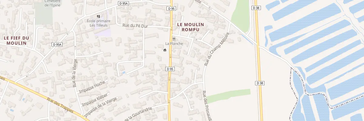 Plan du 47 Rue de l’Hôtel de ville à L’Épine