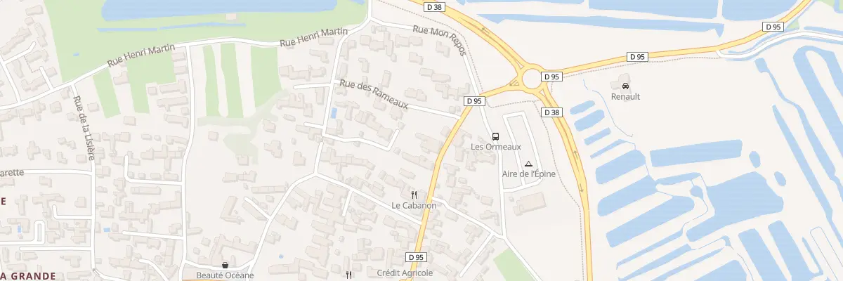 Plan du 4 Rue de l’Hôtel de ville à L’Épine