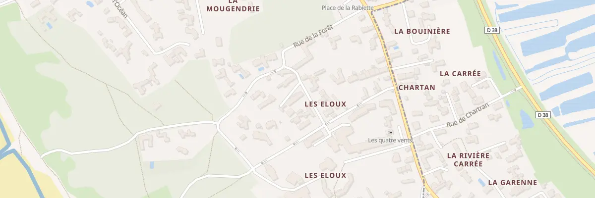 Plan du 8 Che Pierre et marie curie à L’Épine