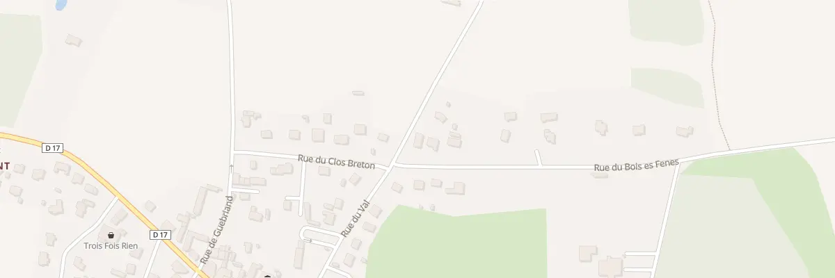 Plan du 22B Rue du Val à Val-d’Arguenon