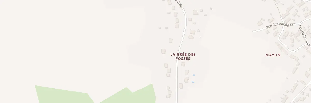 Plan du 36 Rue de Coilly à La Chapelle-des-Marais
