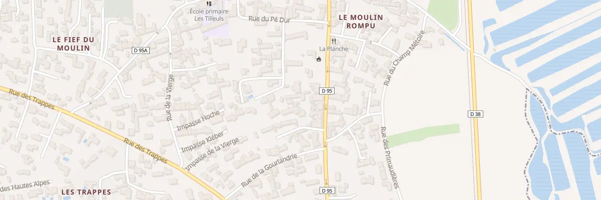 Plan du 36 Rue de l’Hôtel de ville à L’Épine