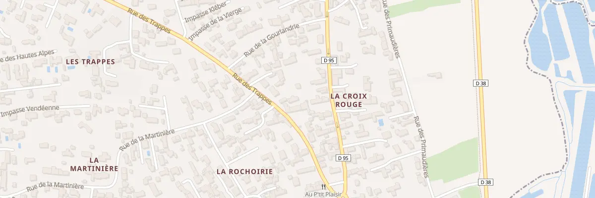 Plan du 16 Rue des Trappes à L’Épine