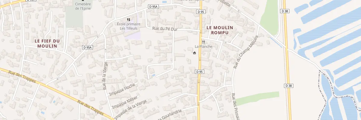 Plan du 30 Rue de l’Hôtel de ville à L’Épine