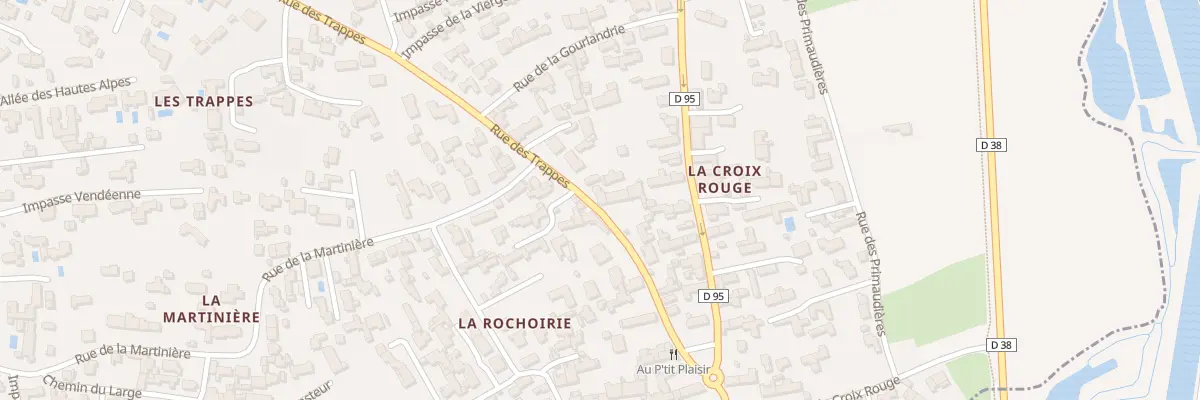 Plan du 14 Rue des Trappes à L’Épine