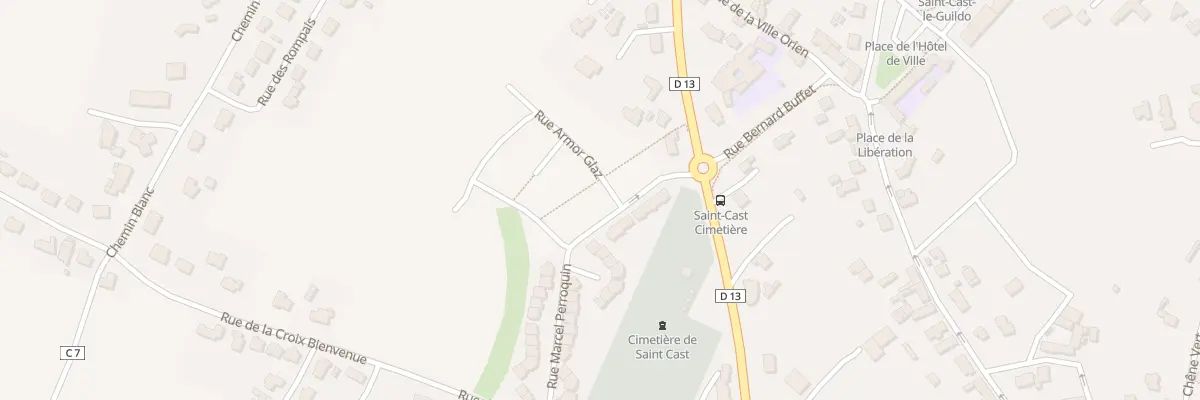 Plan du 1 Rue Armor Glaz à Saint-Cast-le-Guildo