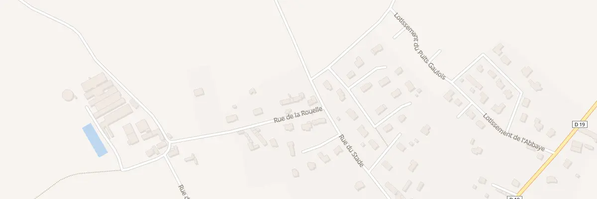 Plan du 6 Rue de la Rouelle à Trémeur