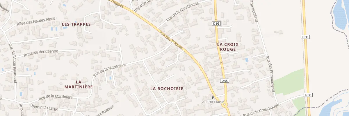 Plan du 2 Imp de la Rochoirie à L’Épine