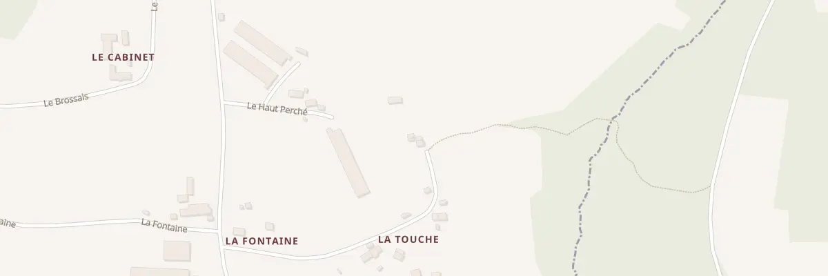 Plan du 5418 La Touche à Saint-Gravé