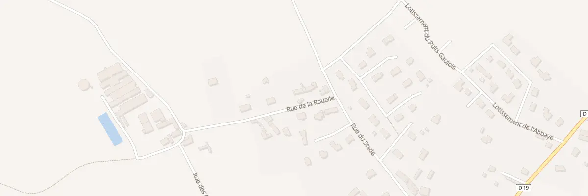 Plan du 8 Rue de la Rouelle à Trémeur