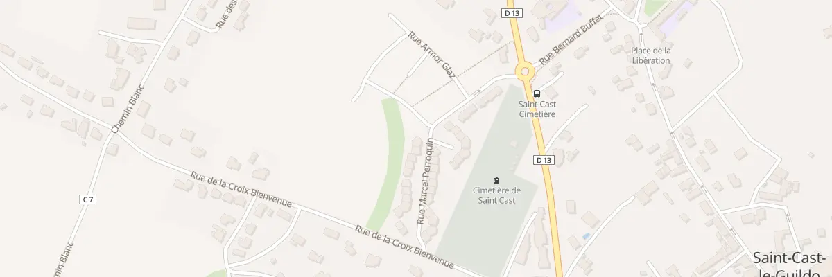 Plan du 23 Rue Marcel Perroquin à Saint-Cast-le-Guildo