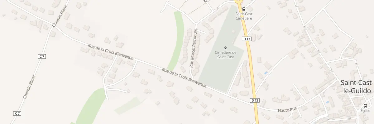 Plan du 7 Rue Marcel Perroquin à Saint-Cast-le-Guildo
