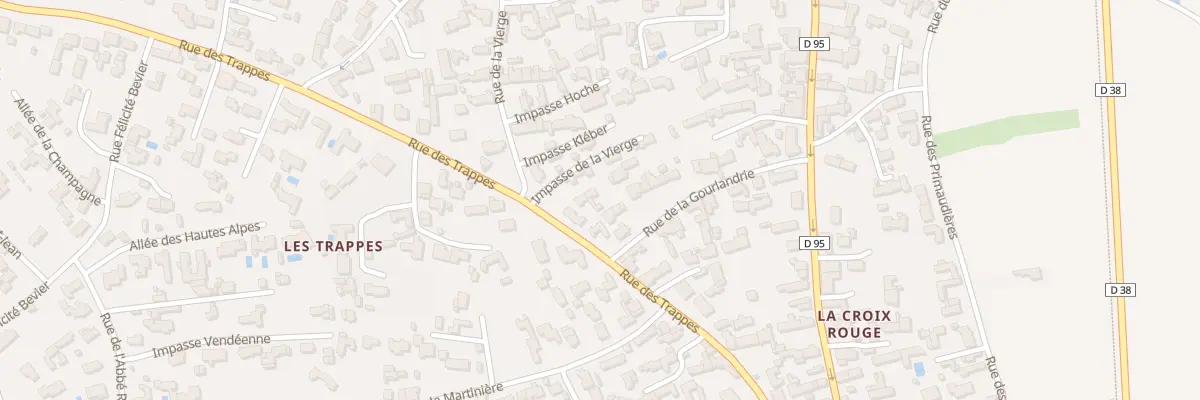 Plan du 14 Rue de la Gourlandrie à L’Épine