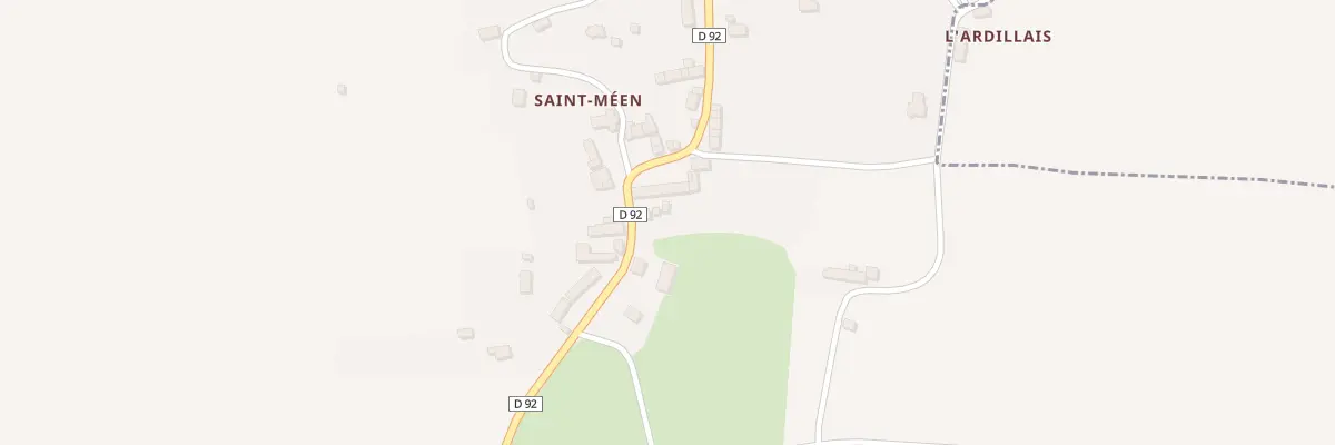 Plan du 9 Saint-Méen à Bourseul