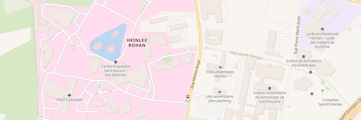 Plan du 57B Rue Michel Ange à Saint-Nazaire