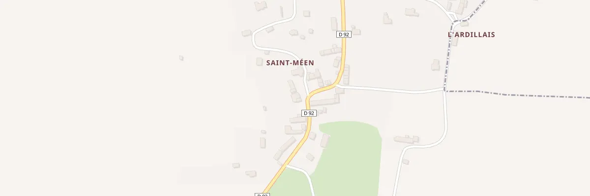 Plan du 22 Saint-Méen à Bourseul