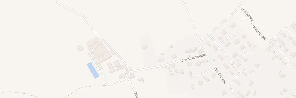 Plan du 14 La Rouelle à Trémeur