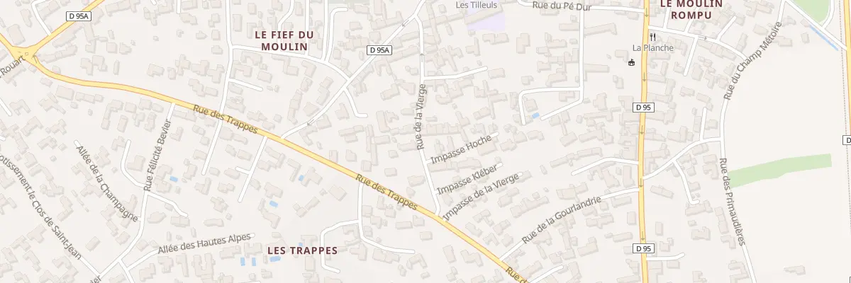 Plan du 9 Rue de la Vierge à L’Épine