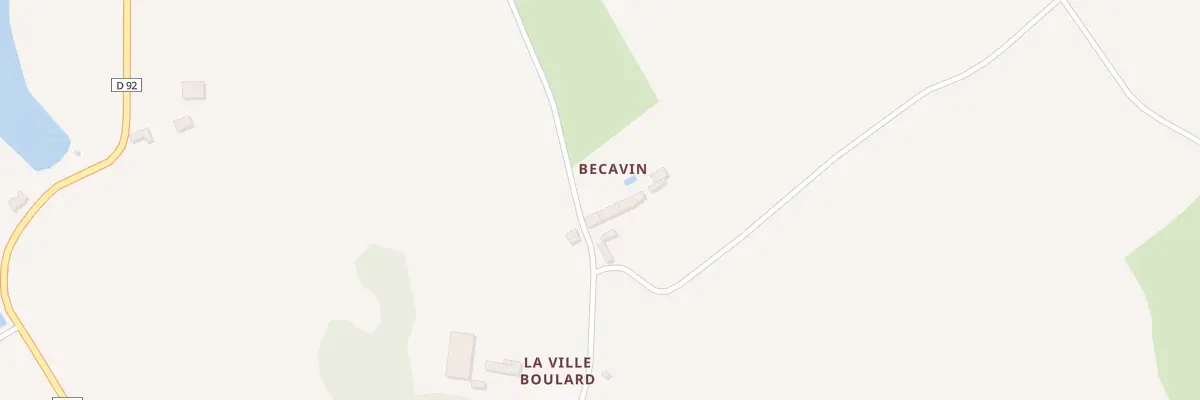 Plan du 3 Becavain à Bourseul