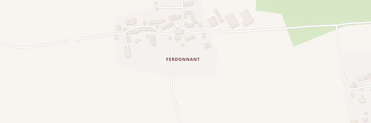Plan du 21 Ferdonnant à Campénéac