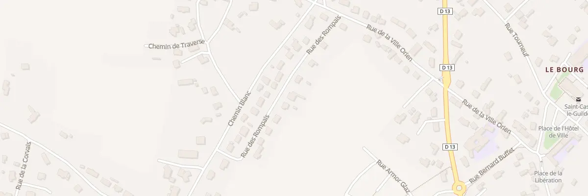 Plan du 10 Rue des Rompais à Saint-Cast-le-Guildo