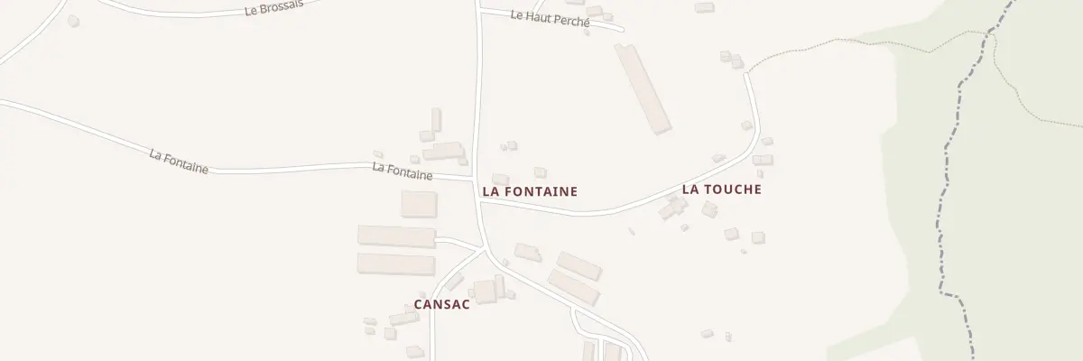 Plan du 5430 La Fontaine à Saint-Gravé