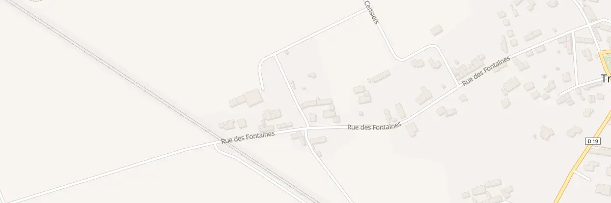 Plan du 26 Rue des Fontaines à Trémeur