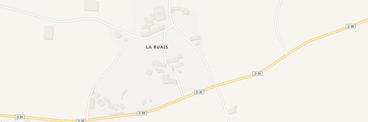 Plan du 1 La Ruais à Trémeur