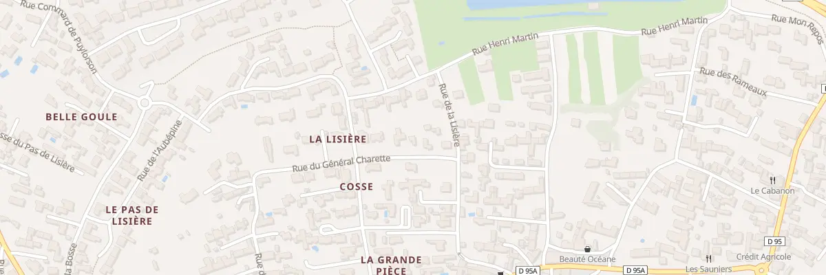 Plan du 22 Rue du Gen Charette à L’Épine