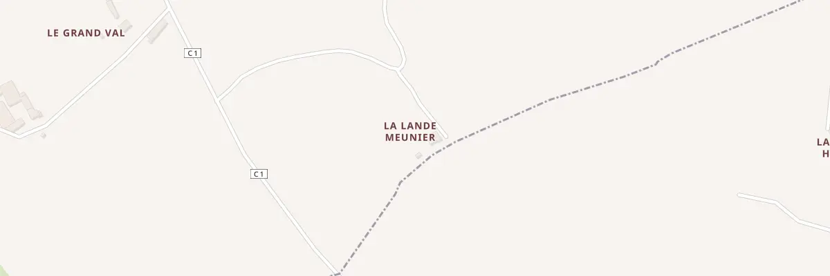 Plan du 5478 La Chenaie Gastet à Trémorel