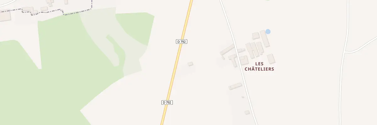 Plan du 4 Les Chatelliers à Bourseul