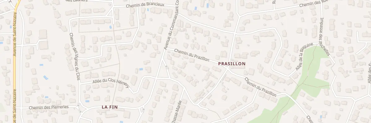 Plan du 59B Che du Prazillon à Saint-Nazaire