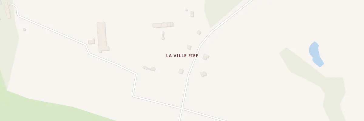 Plan du 3 La Ville Fief à Augan