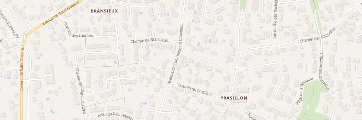 Plan du 73B Che des Rochelles à Saint-Nazaire