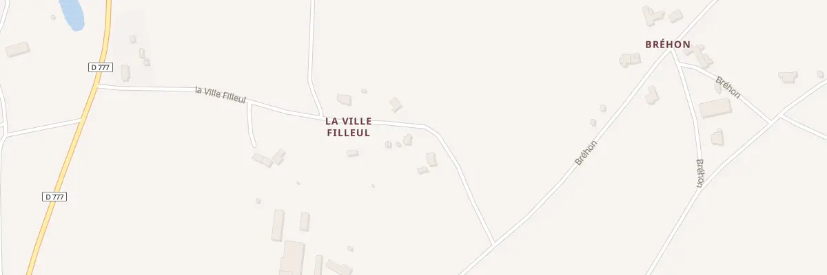 Plan du 5427 La Ville Filleul à Saint-Gravé