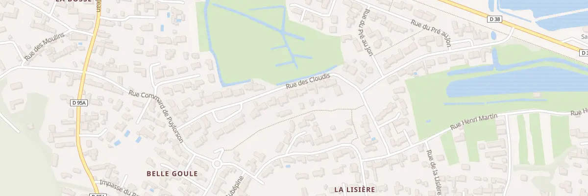 Plan du 23 Rue des Cloudis à L’Épine