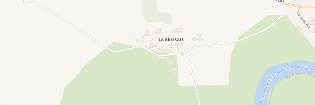 Plan du 5470 La Brissais à Saint-Martin-sur-Oust