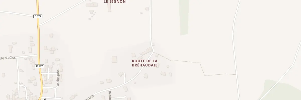 Plan du 5045 La Brehaudaye à Saint-Gravé