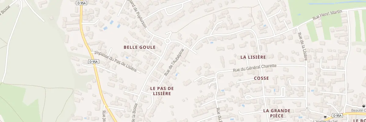 Plan du 5 Rue de l’Aubépine à L’Épine