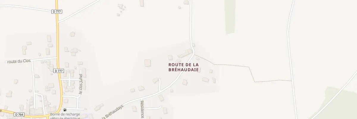 Plan du 5043 La Brehaudaye à Saint-Gravé