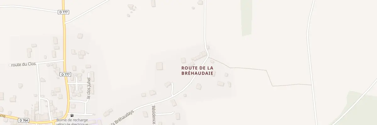Plan du 5401 La Brehaudaye à Saint-Gravé