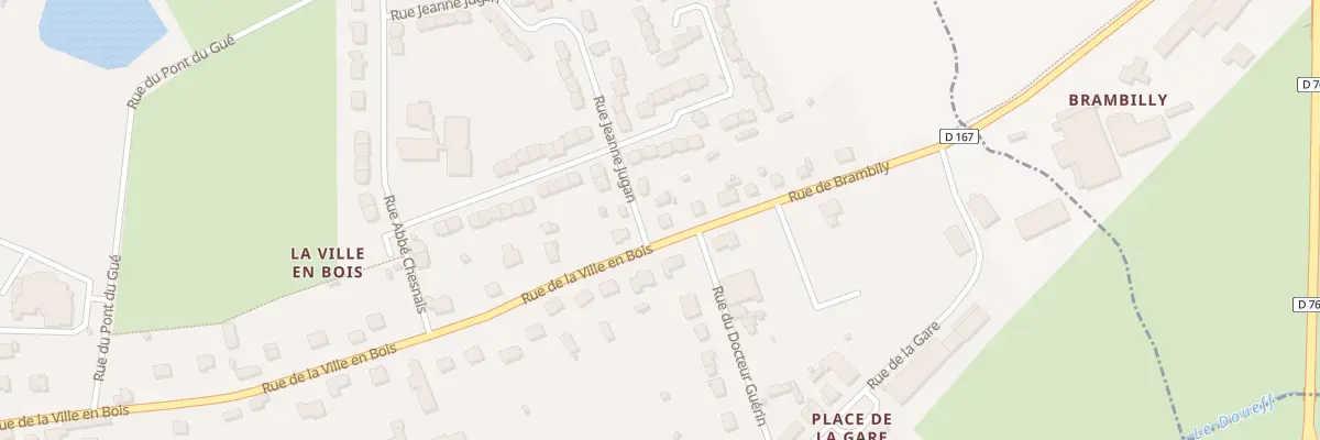 Plan du 21 Rue de la Ville en Bois à Mauron