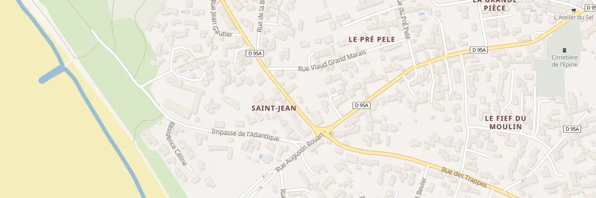 Plan du 4 Rue St Jean à L’Épine