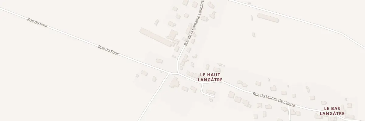Plan du 6 Rue de la Fontaine Langatre à Herbignac
