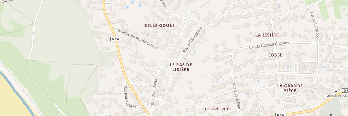 Plan du 24 Rue de la Bosse à L’Épine