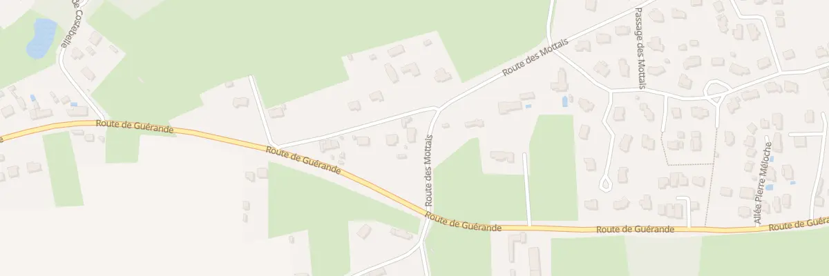 Plan du 1 Rte des Fossés Martineaux à Saint-Nazaire