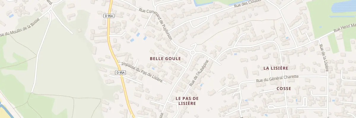 Plan du 3 Rue de Belle Goule à L’Épine