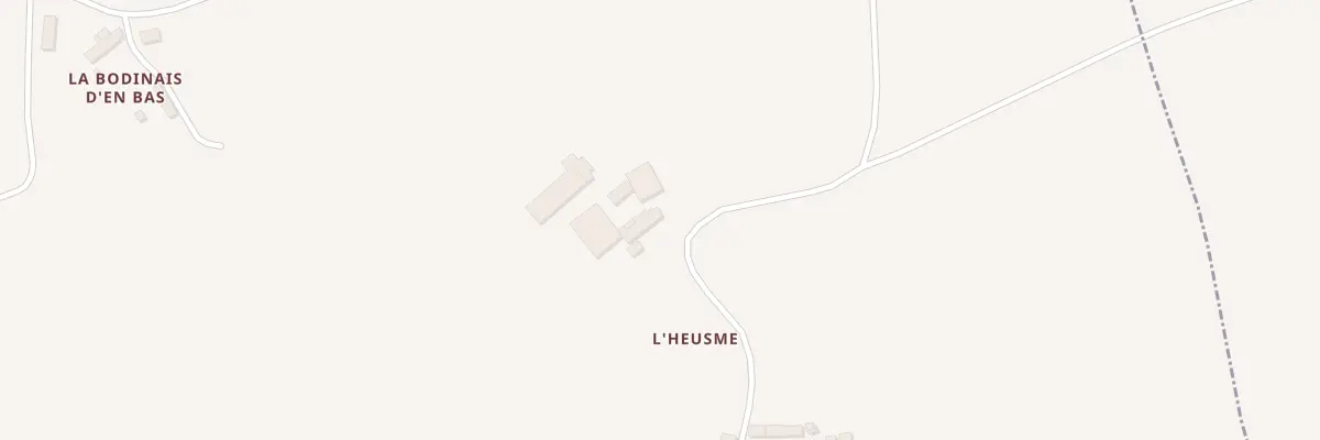 Plan du 5 L’Heusme à Lanrelas